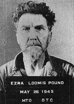 Ezra Pound 1945 May 26 Mug Shot